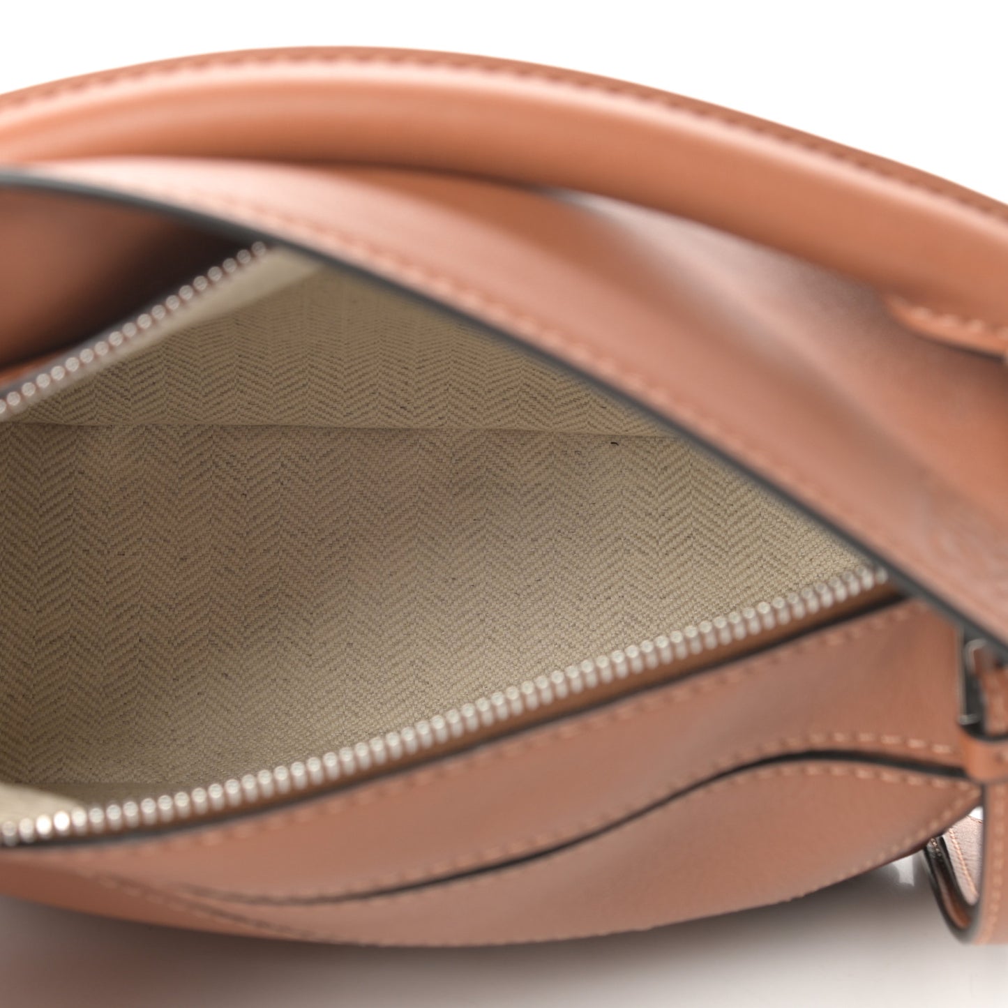 Calfskin Mini Puzzle Bag Tan