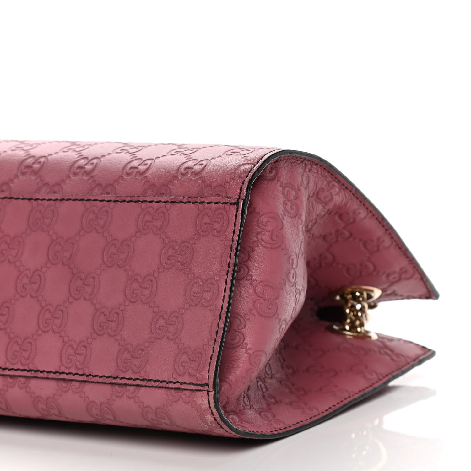 Gucci Guccissima Large Emily Chain Shoulder Bag Peonia Flower 6 of 20
