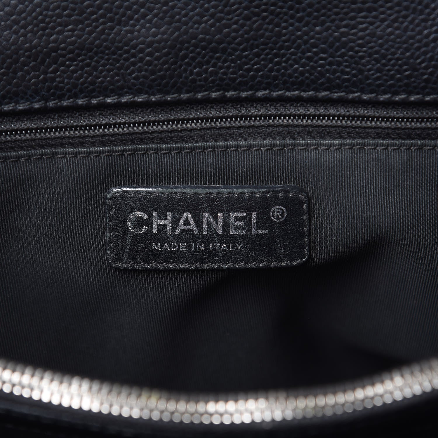 Chanel Caviar Quilted Grand Shopping Tote GST Black 6 of 26