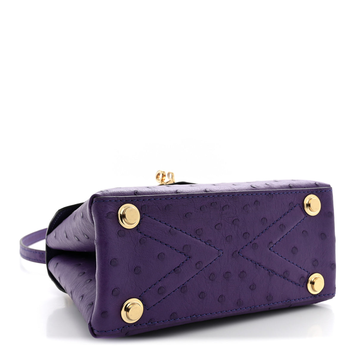 Louis Vuitton Ostrich Rose Des Vents Mini Amethyste 5 of 11