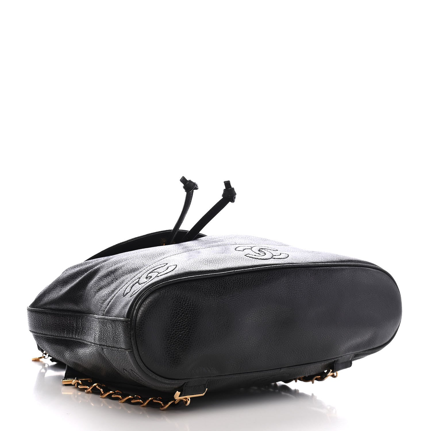 Chanel Caviar CC Backpack Black 8 of 18