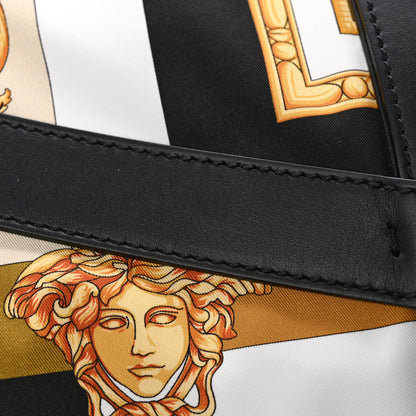 Versace Nylon Baroque Print Duffle Bag Multicolor 13 of 13