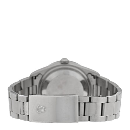 Rolex Stainless Steel 34mm Oyster Perpetual Date Watch Black 15210 3 of 4