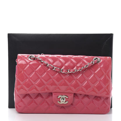 Chanel Patent Quilted Medium Double Flap Fuchsia 13 of 13