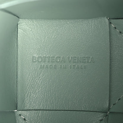 Bottega Veneta Nappa Maxi Intrecciato Mini Cassette Bucket Bag New Sauge 6 of 9