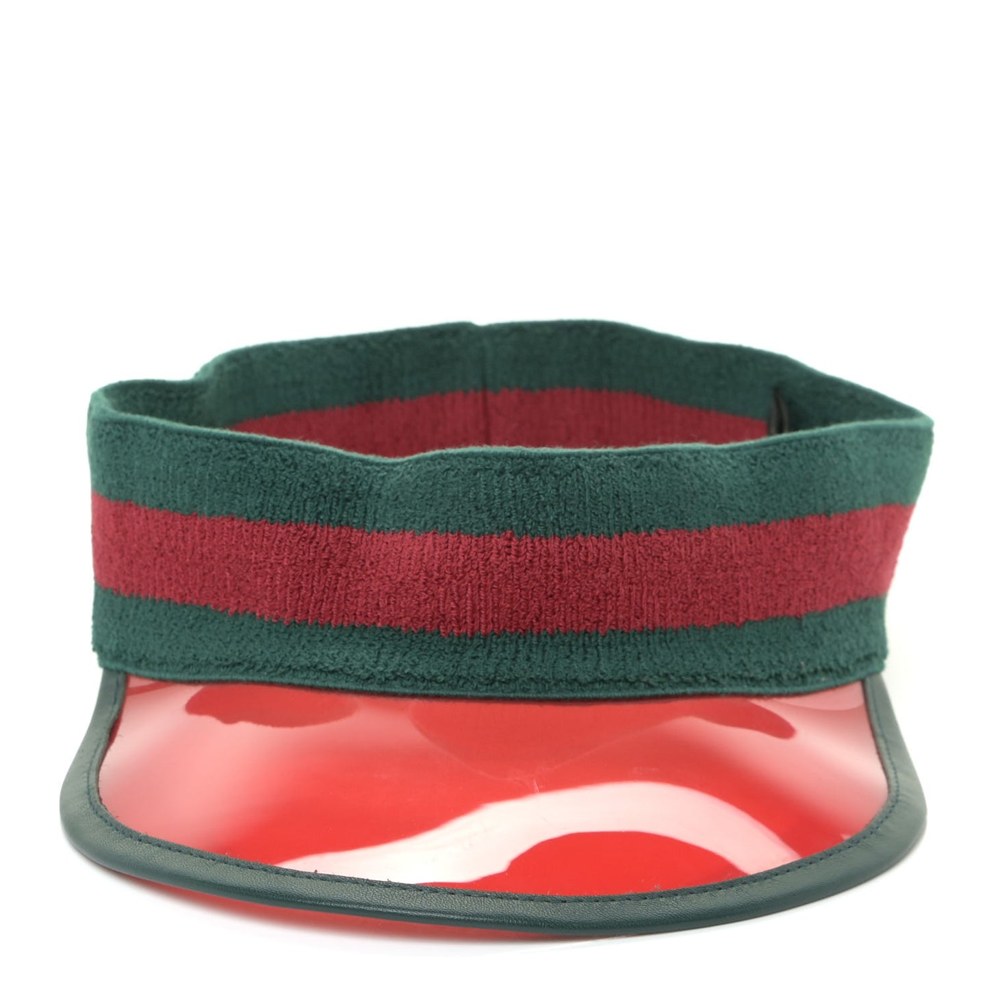 Vinyl Web Visor L Green Red