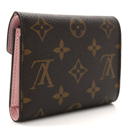 Louis Vuitton Monogram Victorine Wallet Rose Ballerine 3 of 9