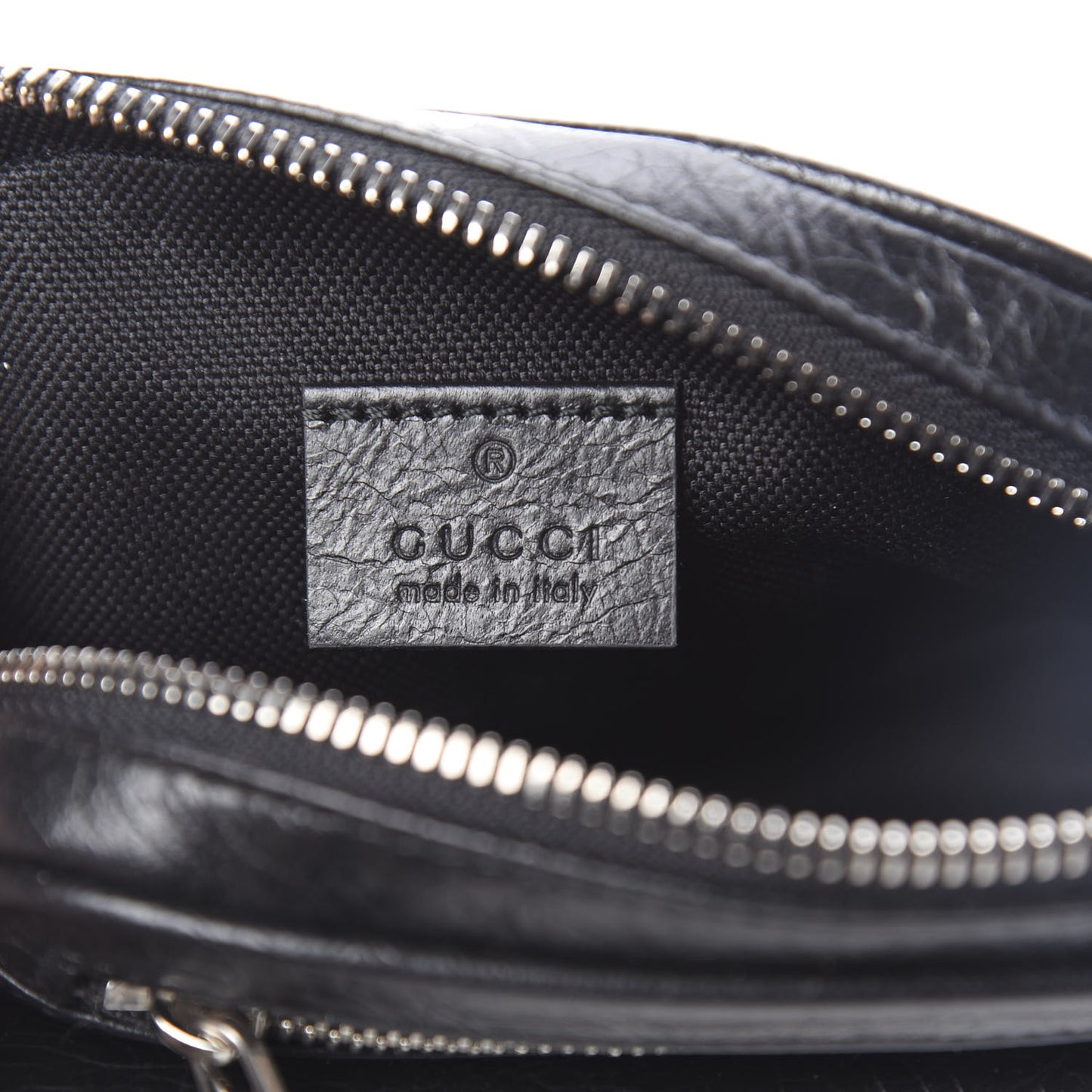 Fluffy Calfskin Mini Morpheus Belt Bag Black