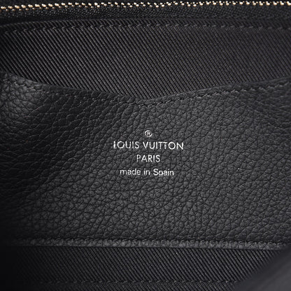 Louis Vuitton Calfskin Lockme II Wallet Black 6 of 7