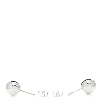 Tiffany Sterling Silver 10mm HardWear Ball Earrings 2 of 4