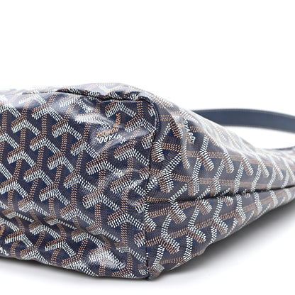 Goyard Goyardine Boheme Hobo Navy Blue Navy Blue 9 of 9
