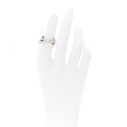 Cartier 18K White Gold 9mm Paris Nouvelle Vague Ring 49 5 2 of 5