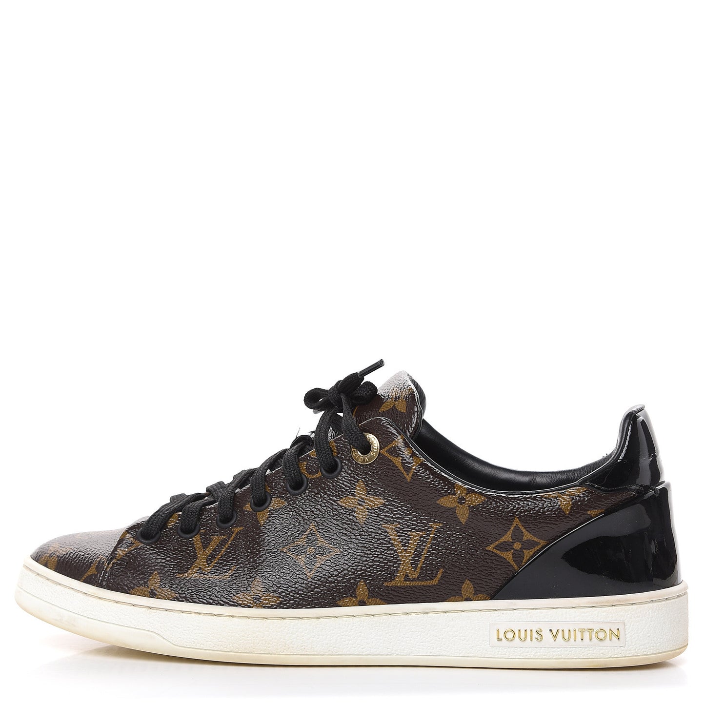 Patent Monogram Frontrow Sneakers 39