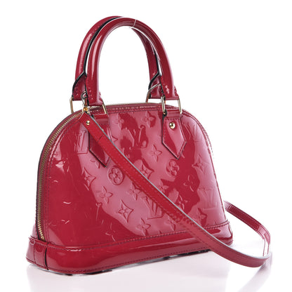 Louis Vuitton Vernis Alma BB Rose Indien 3 of 17