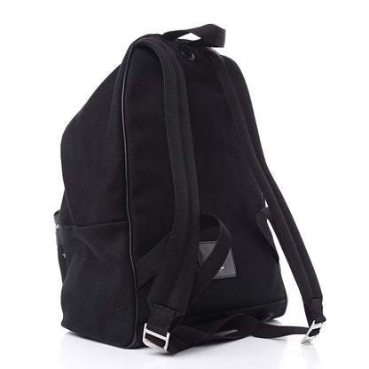 Saint Laurent Canvas Star Studded Hunting Backpack Black 3 of 11