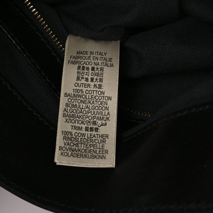 Burberry House Check Bridle Calfskin Medium Gosford Hobo Black 7 of 11