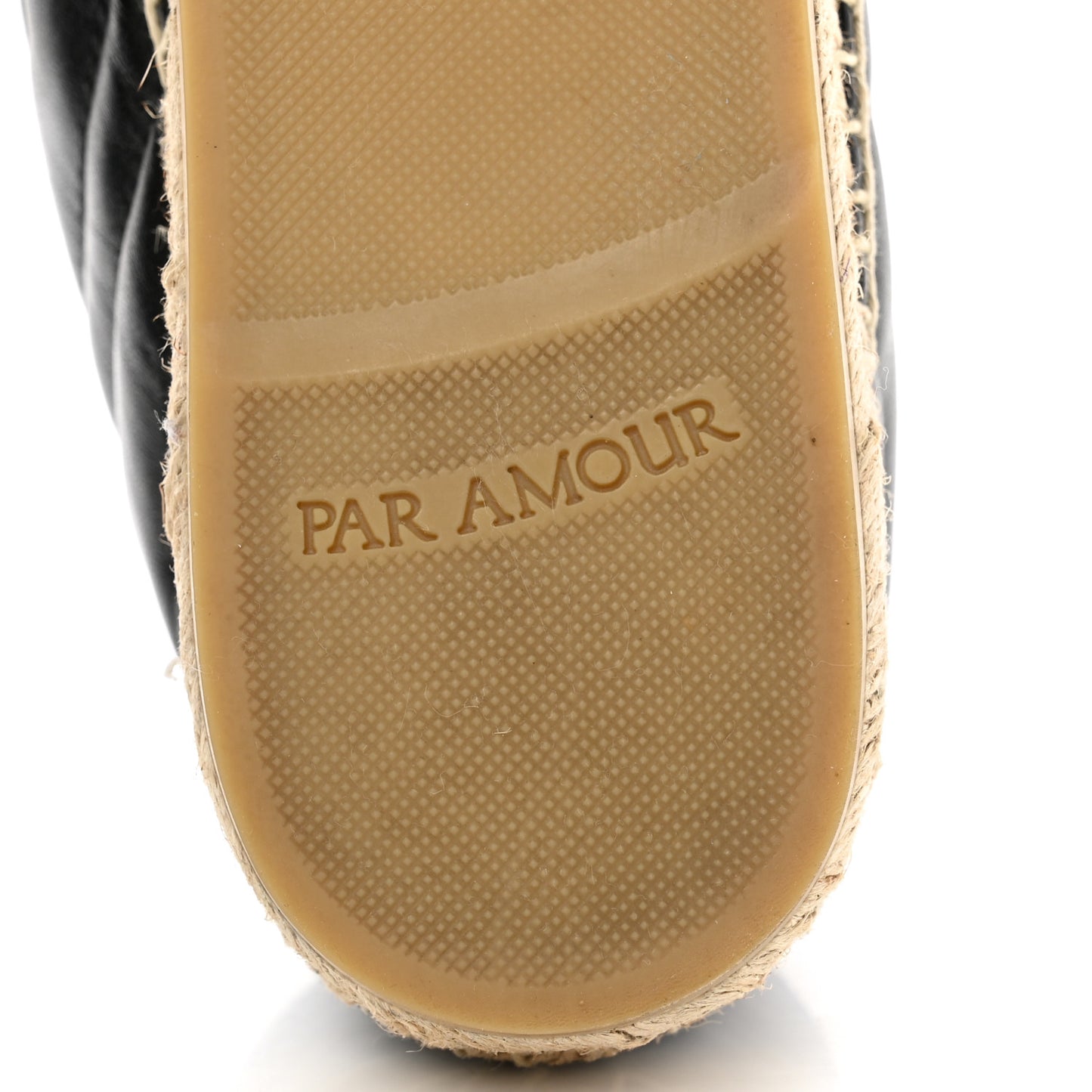 Nappa Matelasse GG Marmont Espadrilles 39 Black