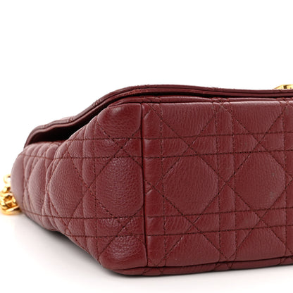 Christian Dior Calfskin Cannage Medium Caro Bag Brick Red 8 of 9
