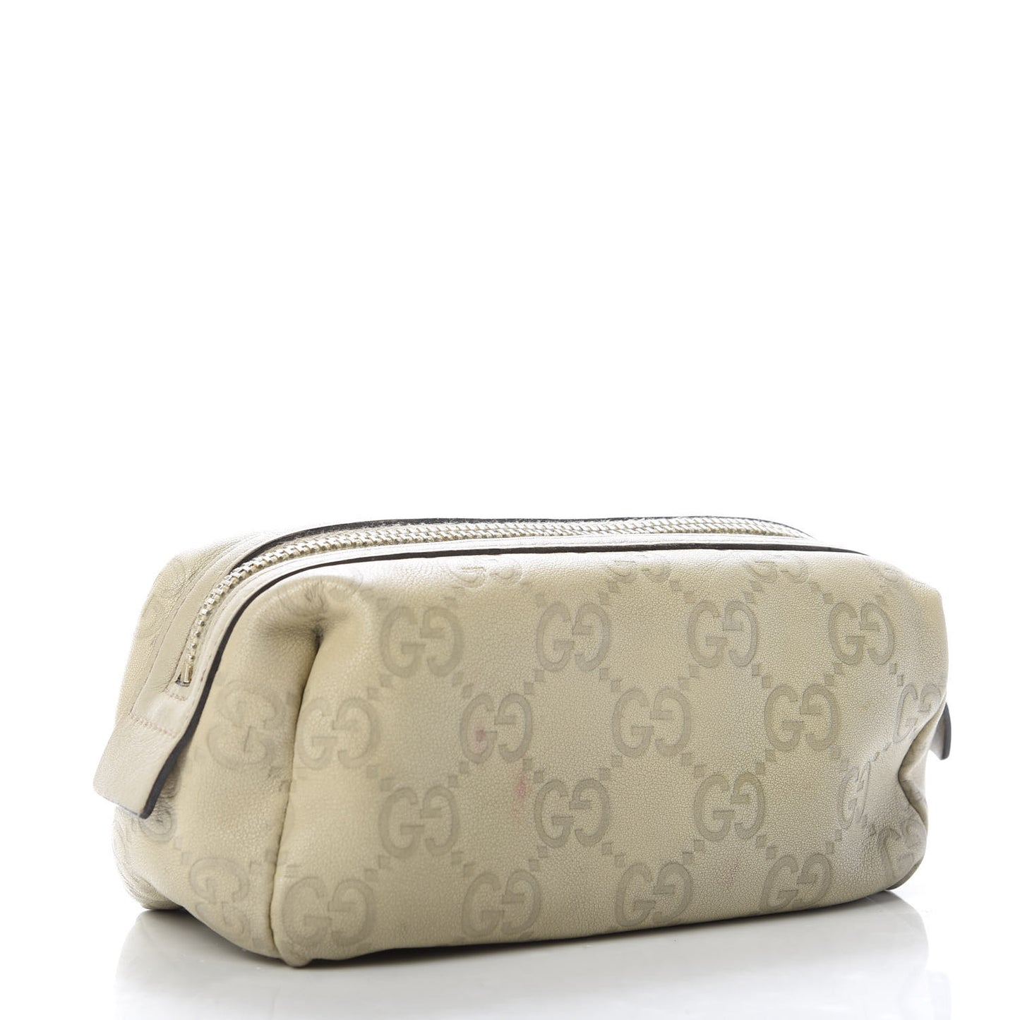 Guccissima Small Cosmetic Pouch Off White