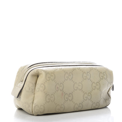 Gucci Guccissima Small Cosmetic Pouch Off White 3 of 9