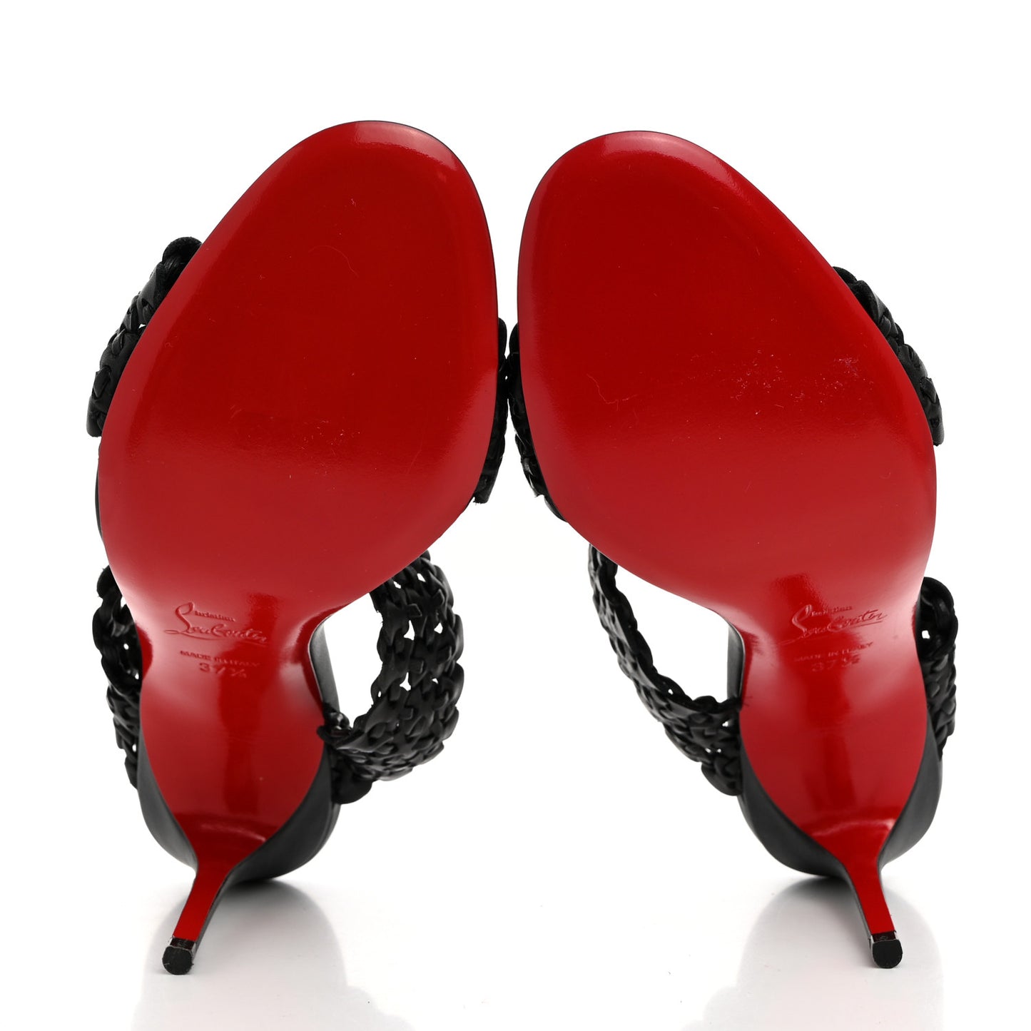 Kid Braided Calamazone 85 Sandals 37.5 Black