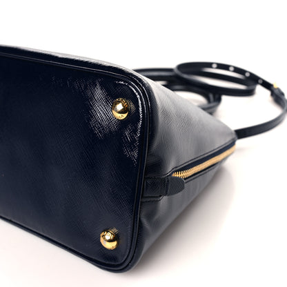 Prada Saffiano Vernice Medium Promenade Tote Royal 8 of 8