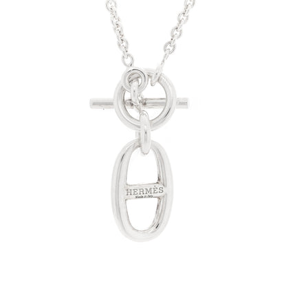 Hermes Sterling Silver Amulette Chaine d'Ancre Necklace 4 of 5
