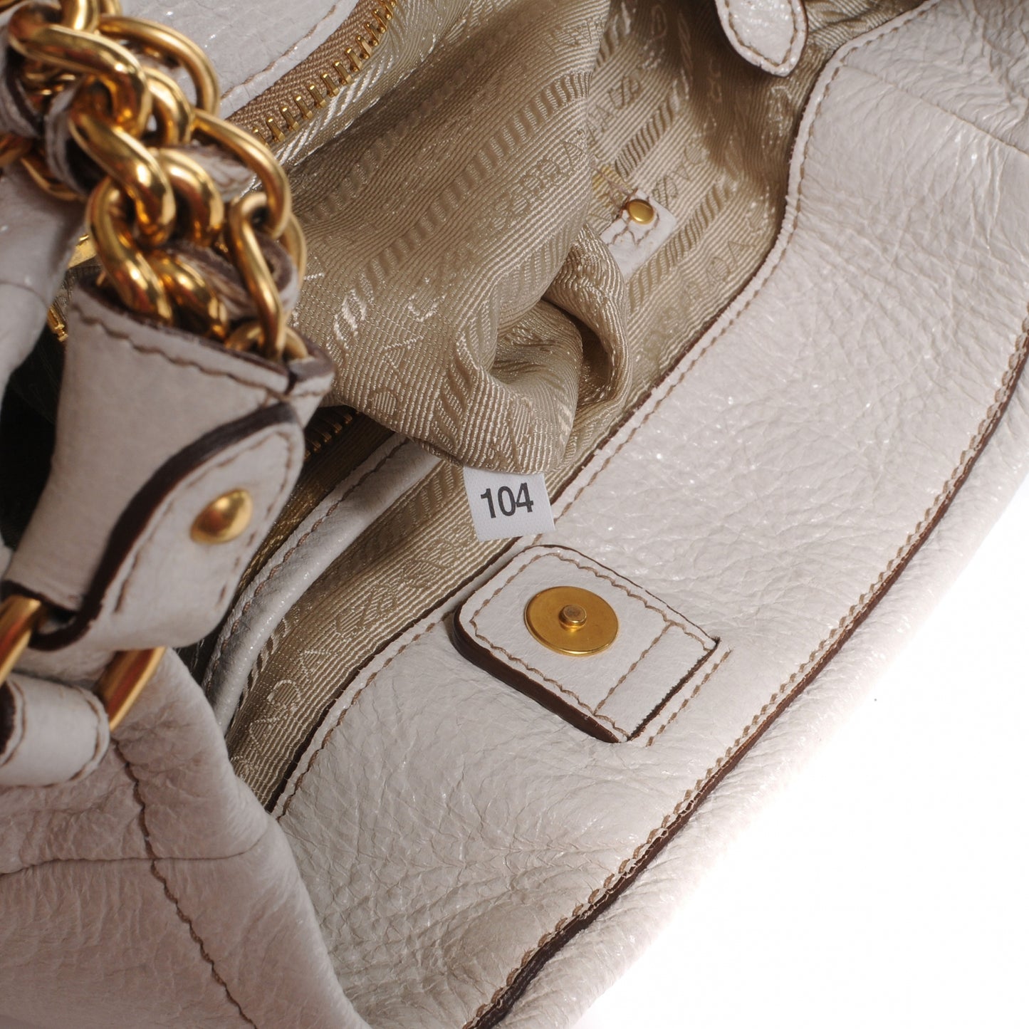 Cervo Lux Chain Shoulder Bag