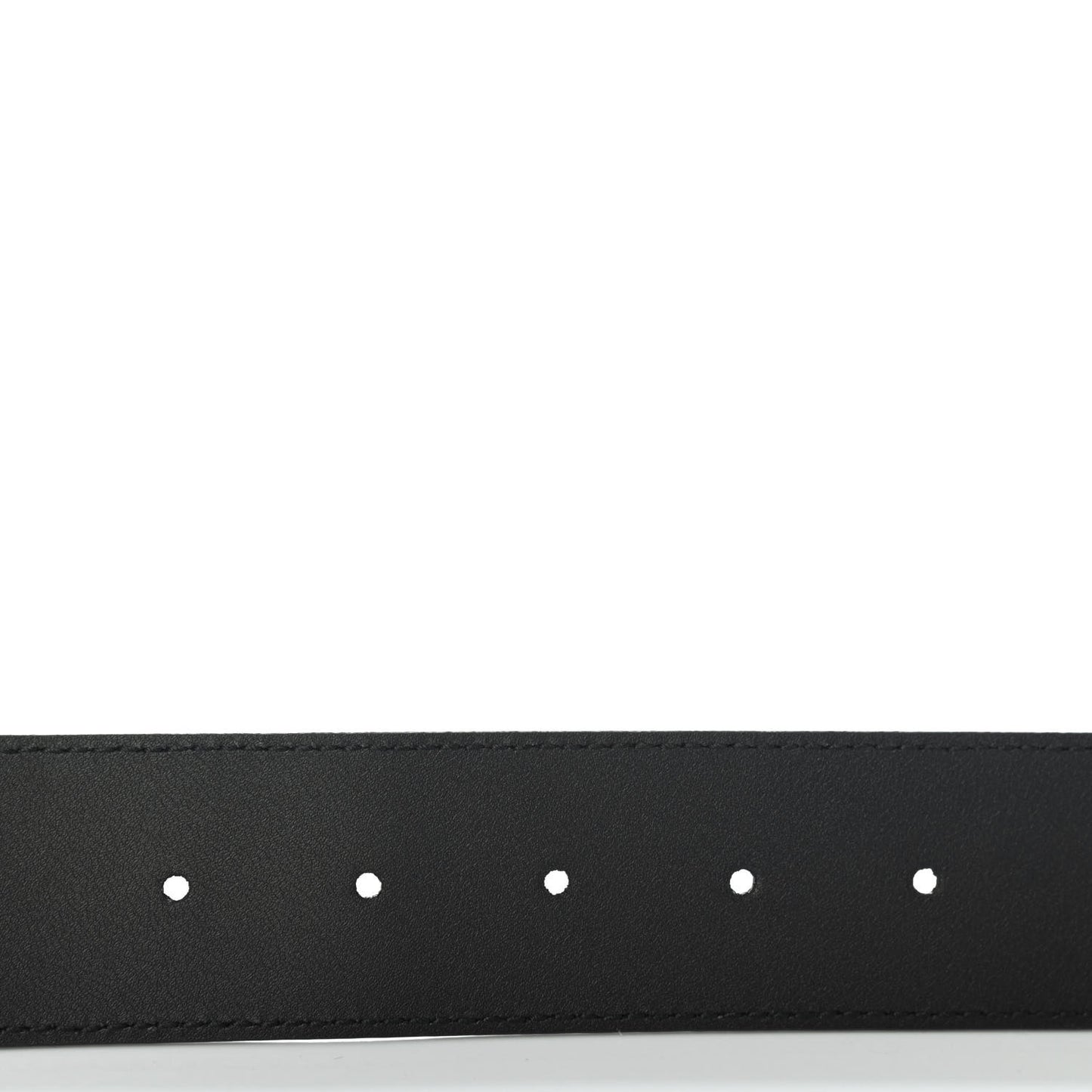 Textured Calfskin Double G 40mm Belt 115 46 Black