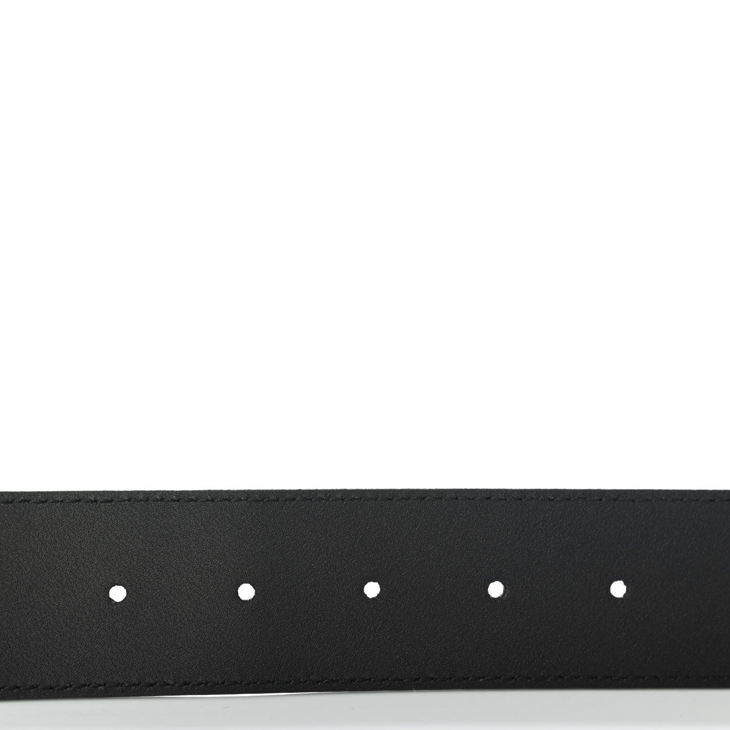 Gucci Textured Calfskin Double G 40mm Belt 115 46 Black 3 of 4