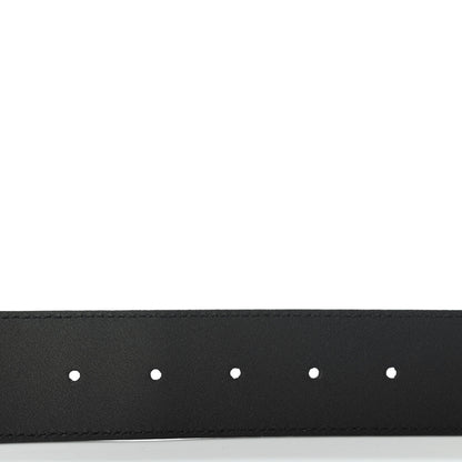 Gucci Textured Calfskin Double G 40mm Belt 115 46 Black 3 of 4