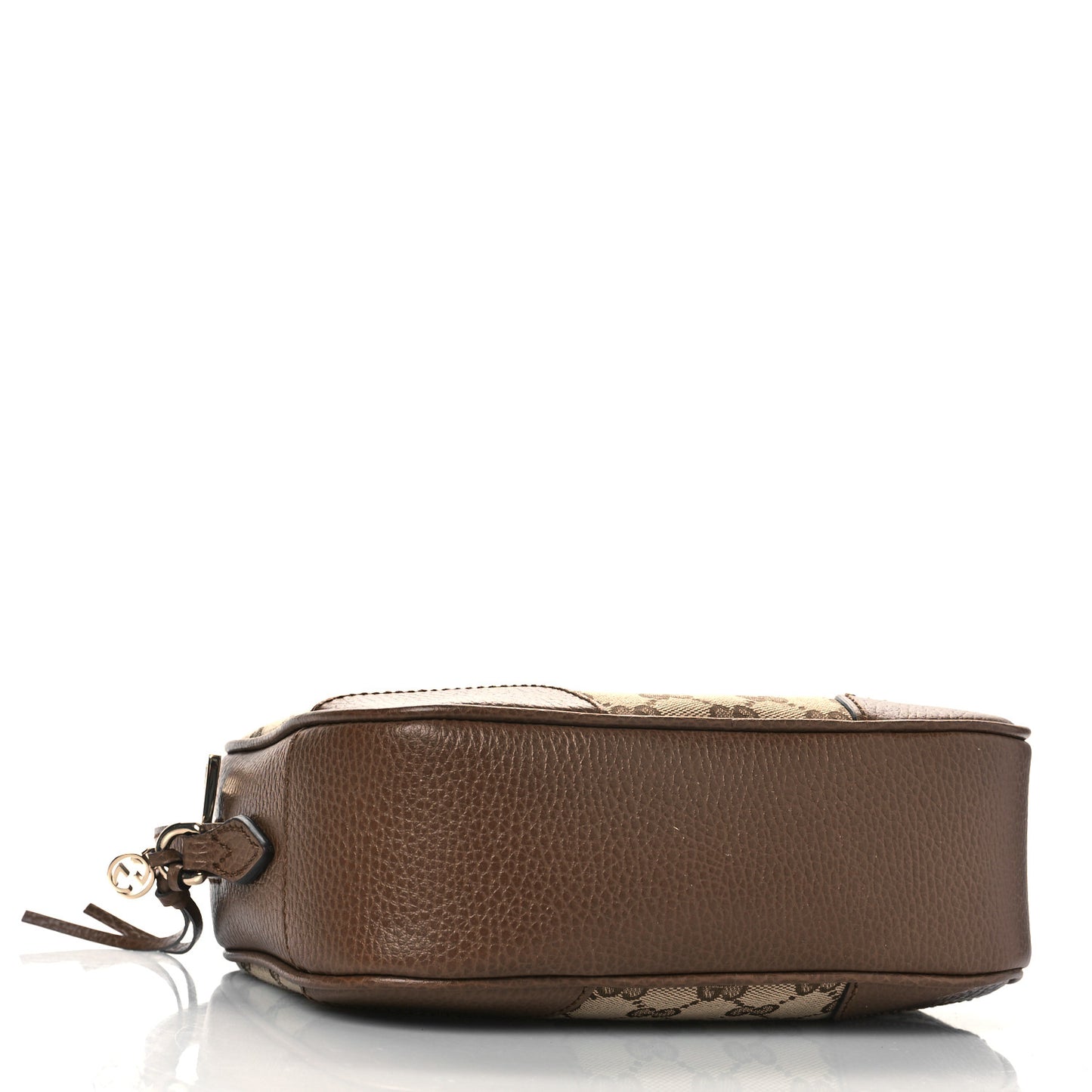 Monogram Mini Bree Messenger Bag Beige Tabacco