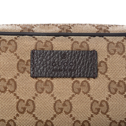 Gucci Monogram Belt Bag Dark Brown 11 of 12