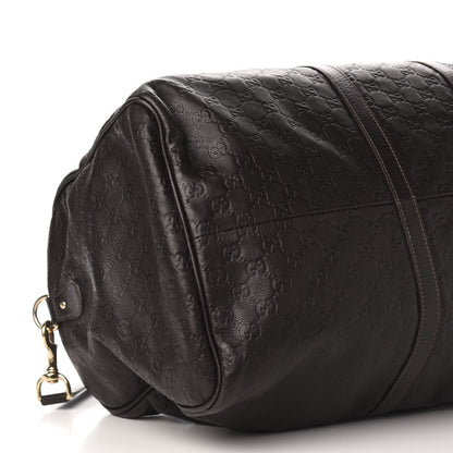 Gucci Guccissima Large Carry On Duffle Chocolate 8 of 15