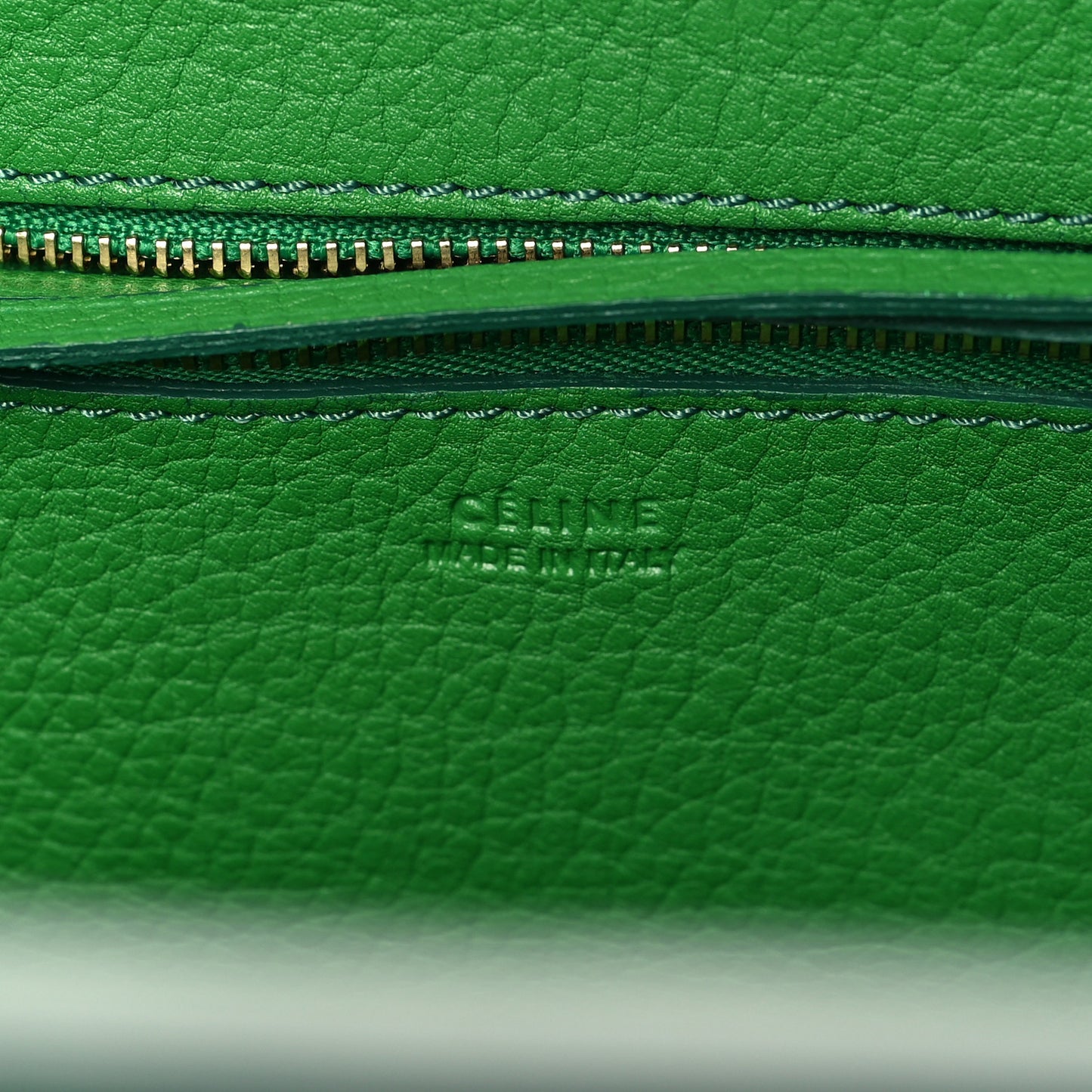 Crisped Calfskin Small Tie Knot Tote Grass Green