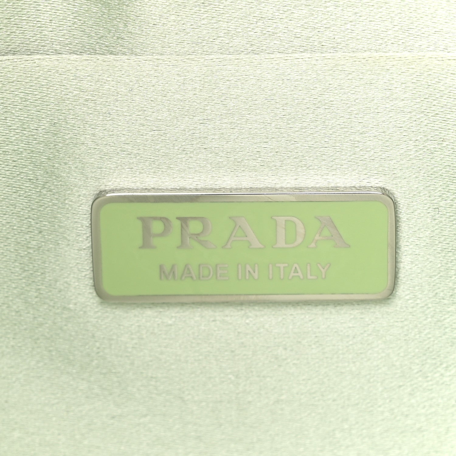 Prada Satin Crystal Cleo Adjustable Strap Shoulder Bag Acqua 6 of 9