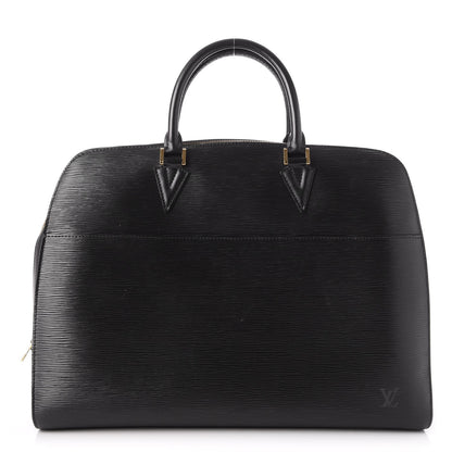 Louis Vuitton Epi Sorbonne Briefcase Black 1 of 7
