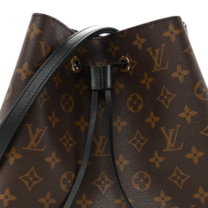 Louis Vuitton Monogram Neonoe MM Black 8 of 11