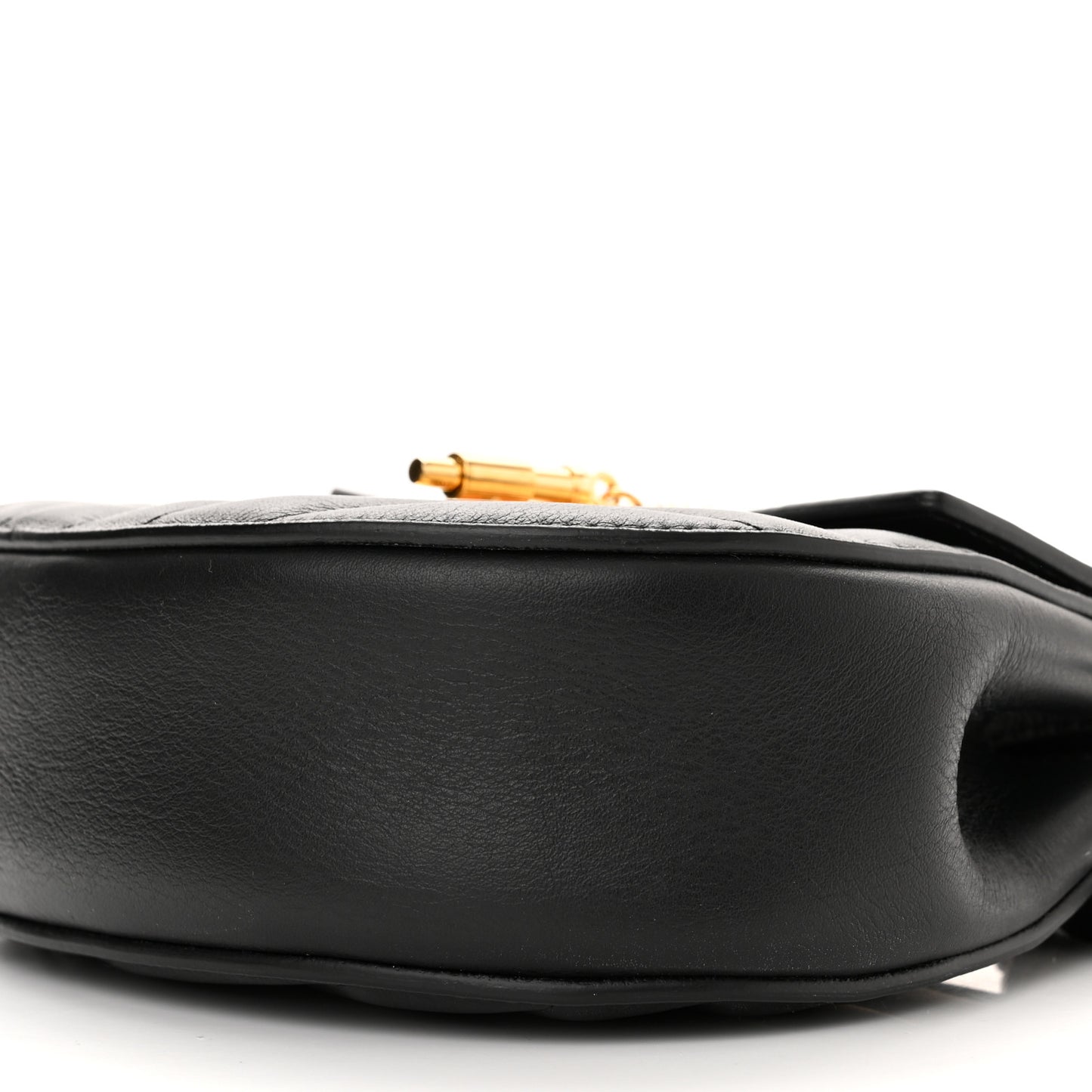 Calfskin Quilted Mini Drew Bijou Shoulder Bag Black