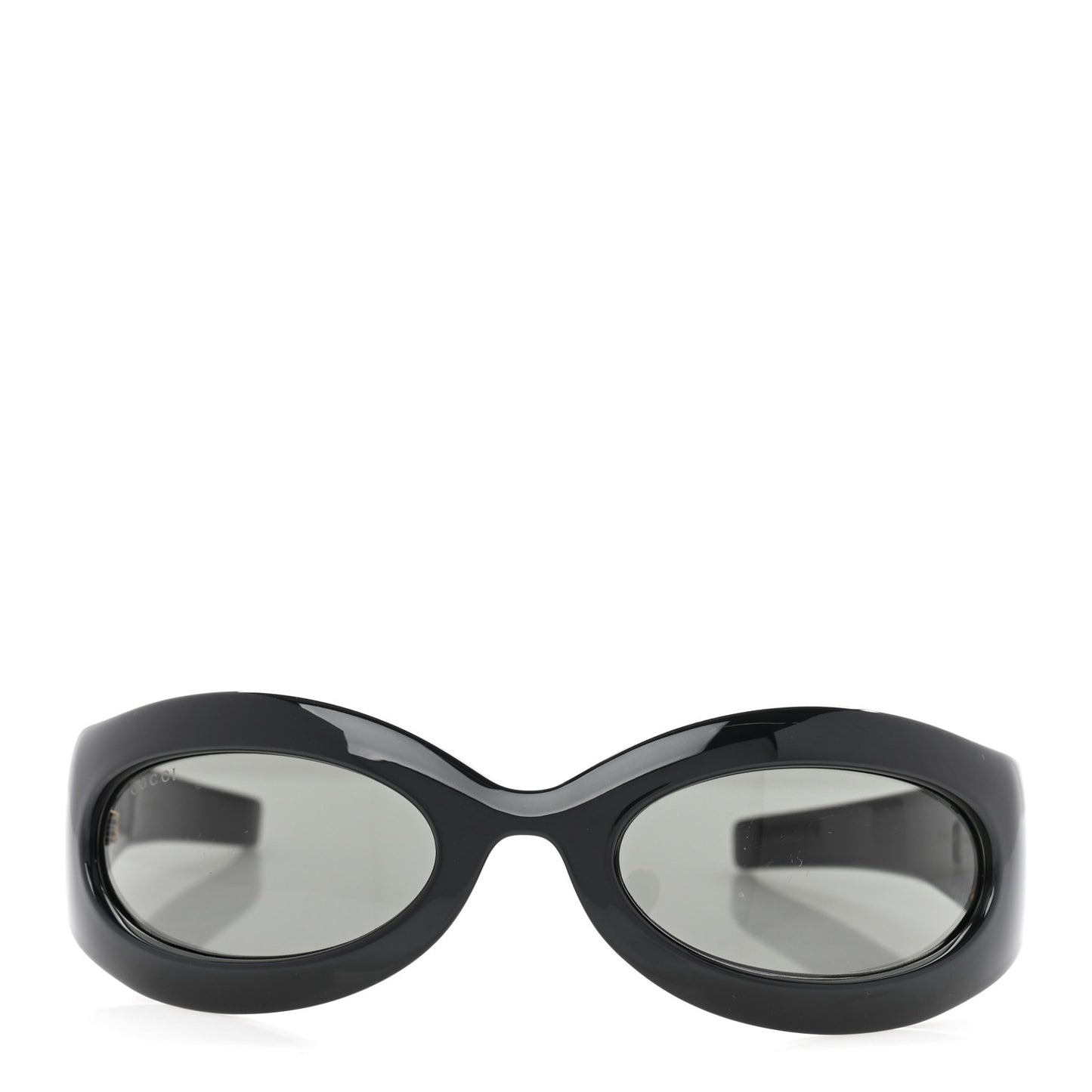 Acetate Oval Sunglasses GG1247S Black