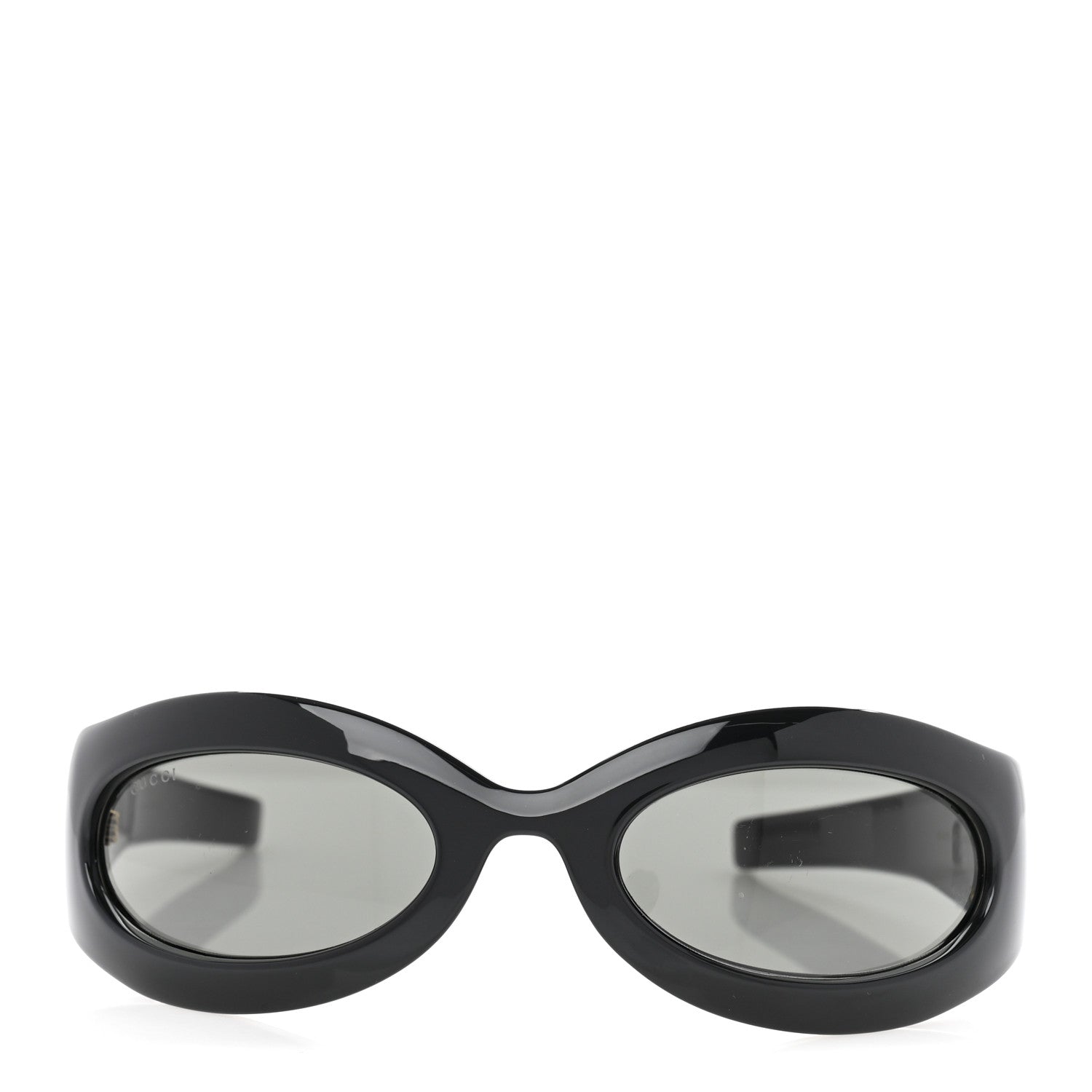Gucci Acetate Oval Sunglasses GG1247S Black 2 of 9
