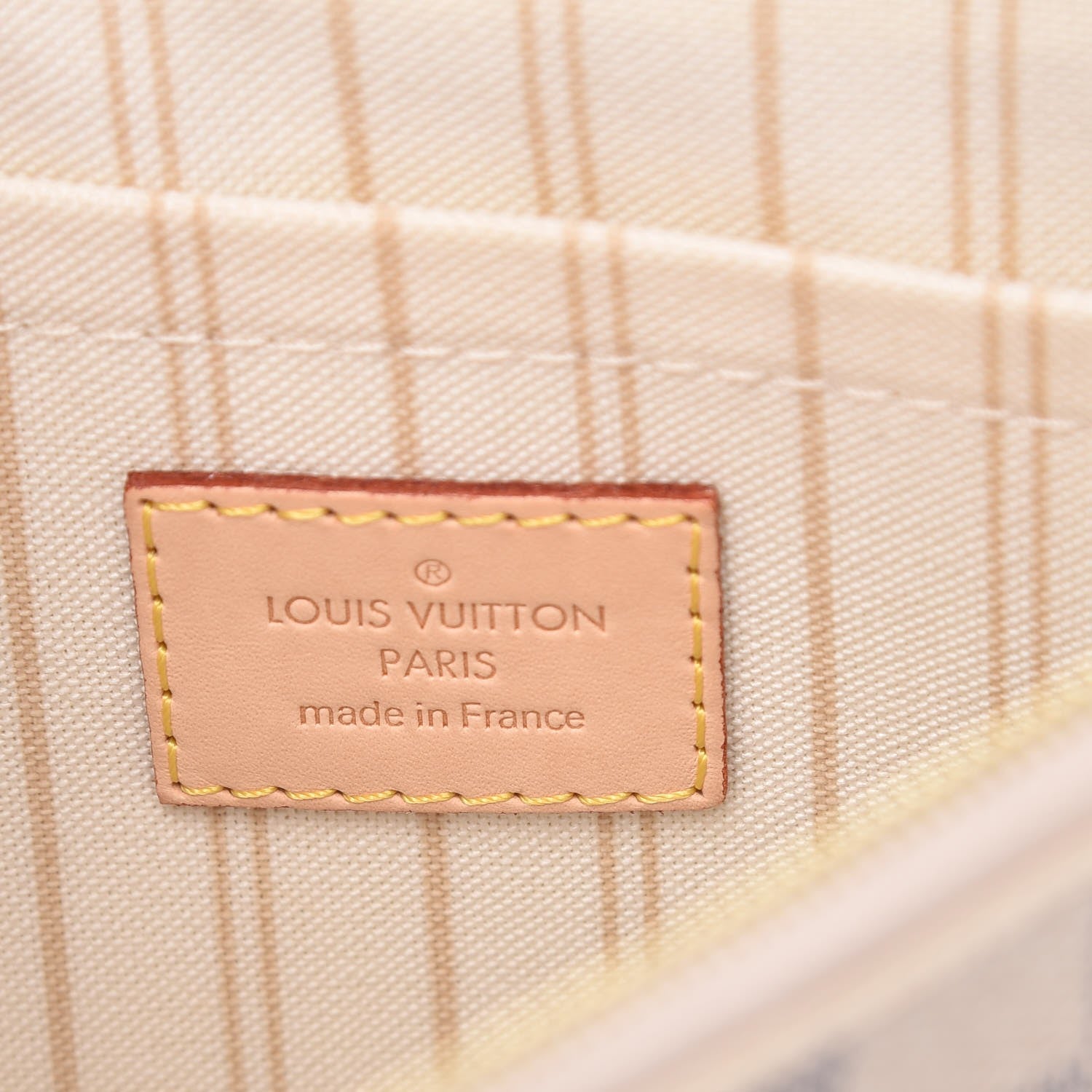 Louis Vuitton Damier Azur Neverfull MM GM Pochette 6 of 7