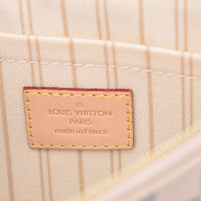 Louis Vuitton Damier Azur Neverfull MM GM Pochette 6 of 7