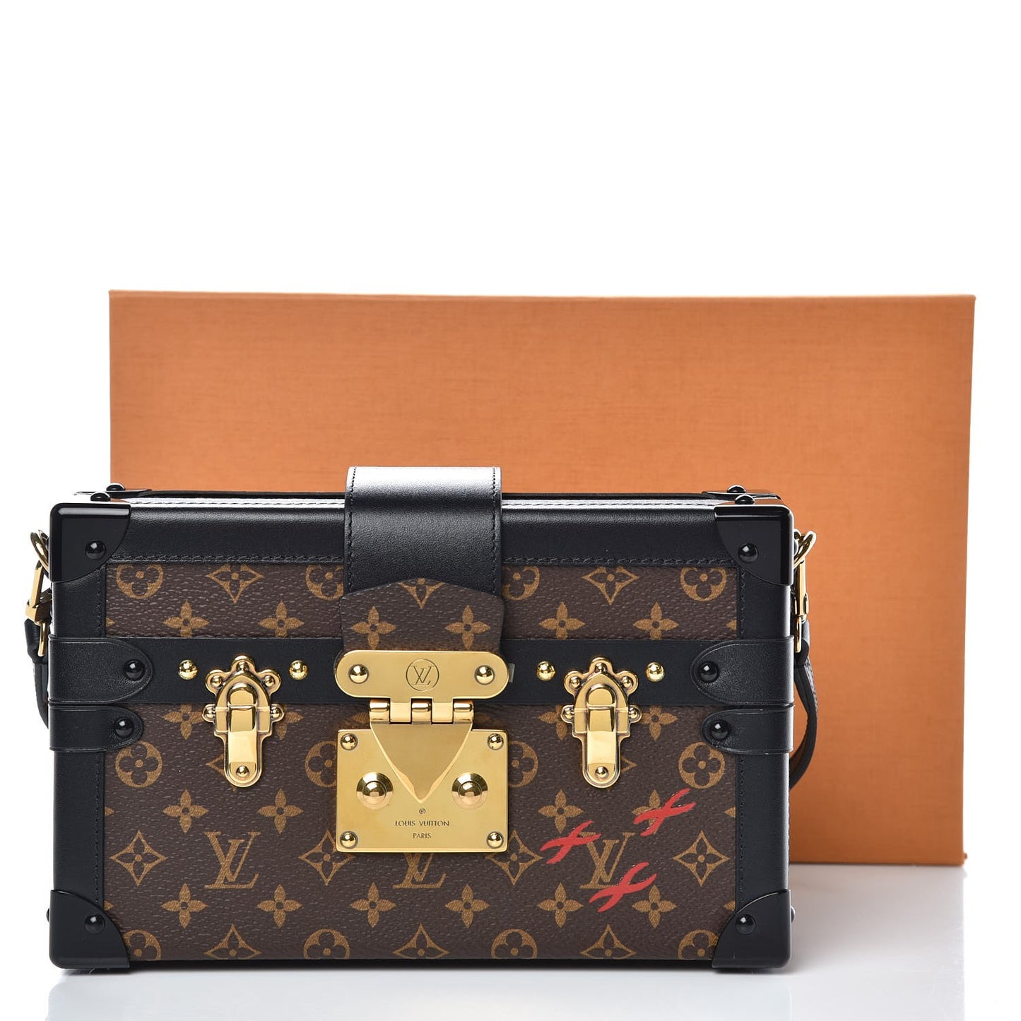 Monogram Petite Malle Black