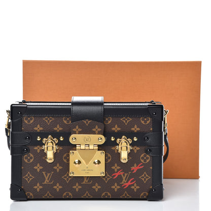 Louis Vuitton Monogram Petite Malle Black 8 of 8
