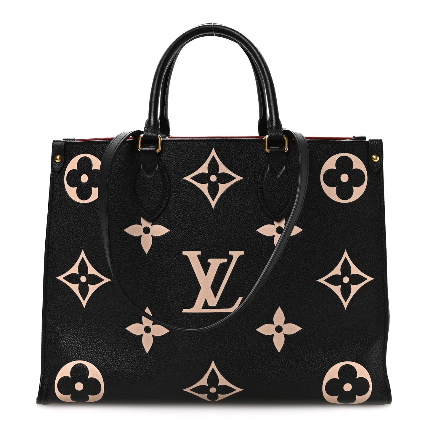 Empreinte Monogram Giant Onthego MM Black Beige