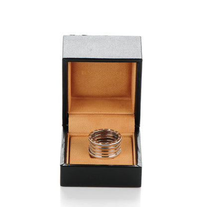 Bulgari 18K White Gold B.Zero1 Four-Band Ring 62 10 6 of 6