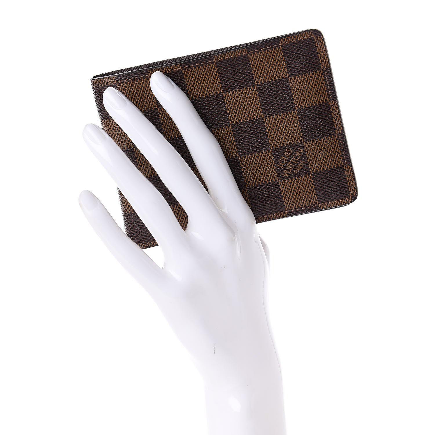 Louis Vuitton Damier Ebene Multiple Wallet 2 of 8