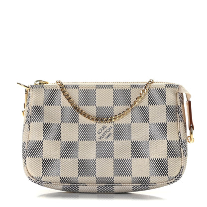 Louis Vuitton Damier Azur Mini Pochette Accessories 1 of 10