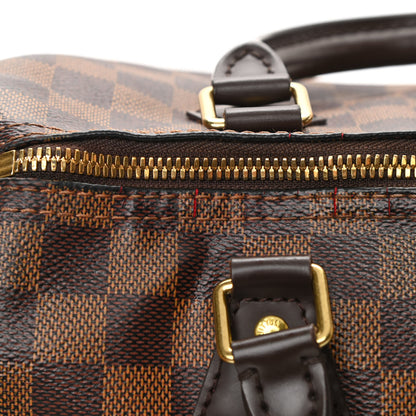 Louis Vuitton Damier Ebene Speedy Bandouliere 25 18 of 22